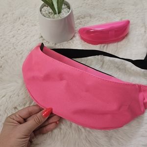 Pink fanny pack